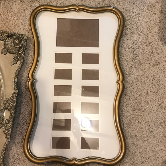 Pottery Barn Kids Accents Pottery Barn Kids Gold Gilt First Year